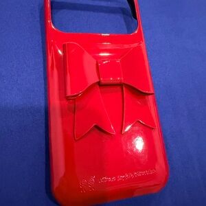 Urban Sophistication Red Bow iPhone 17 pro max snap on case